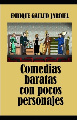 Book cover for Comedias baratas con pocos personajes