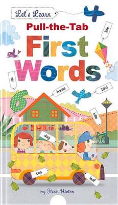 Book cover for Pull-The-Tab First Words