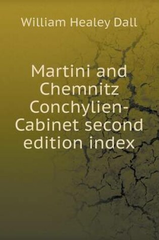 Cover of Martini and Chemnitz Conchylien-Cabinet second edition index