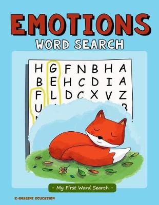 Book cover for Emotions Word Search - My First Word Search