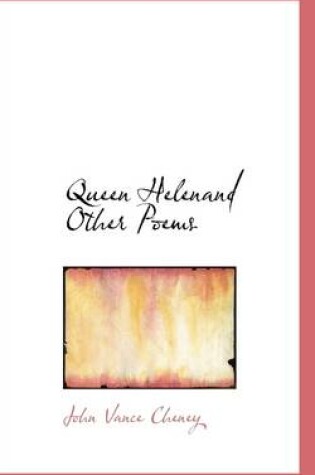 Cover of Queen Helenand Other Poems