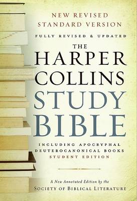Book cover for HarperCollins Study Bible Student Edition