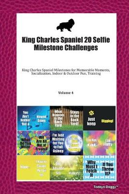 Book cover for King Charles Spaniel 20 Selfie Milestone Challenges