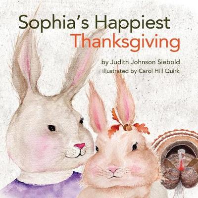 Book cover for Sophia's Happiest Thanksgiving