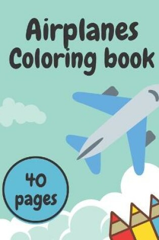 Cover of Airplanes Coloring Book