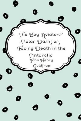 Book cover for The Boy Aviators' Polar Dash; Or, Facing Death in the Antarctic