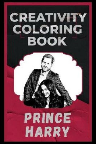 Cover of Prince Harry Creativity Coloring Book