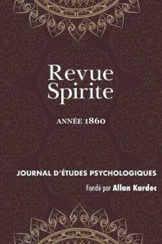 Cover of Revue Spirite (Ann e 1860)