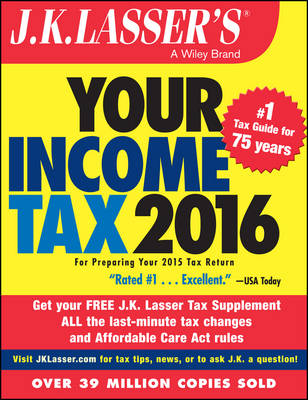 Cover of J.K. Lasser's Your Income Tax 2016