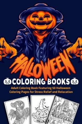 Cover of Halloween Coloring Books