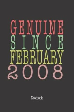 Cover of Genuine Since February 2008