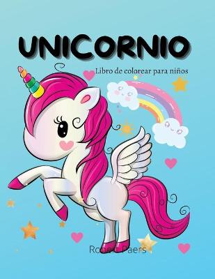 Book cover for Libro de Colorear Unicornio para Niños