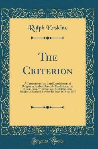Cover of The Criterion