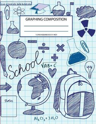 Cover of graphing composition 1/2 inch squares 8.5 x 11