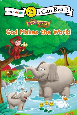 Book cover for The Beginner's Bible God Makes the World