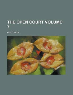 Book cover for The Open Court (Volume 16, No.558)