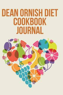 Book cover for Dean Ornish Diet Cookbook Journal