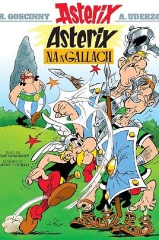 Cover of Asterix Na Ngallach (Irish)