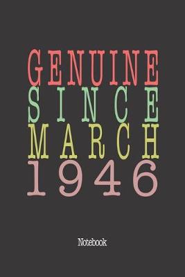 Book cover for Genuine Since March 1946