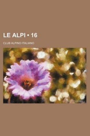 Cover of Le Alpi (16)