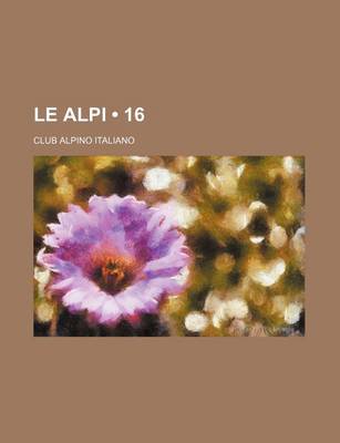 Book cover for Le Alpi (16)