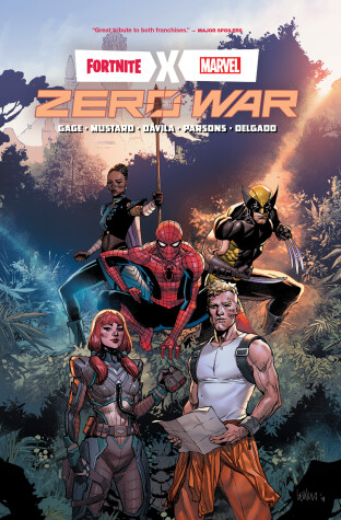 Book cover for Fortnite x Marvel: Zero War