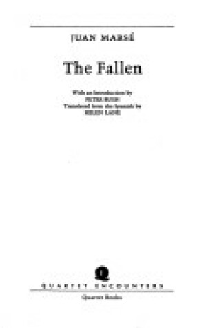 Cover of The Fallen