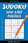 Book cover for Sudoku 500 Easy Puzzles. Solutions Included