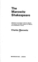 Book cover for The Marowitz Shakespeare
