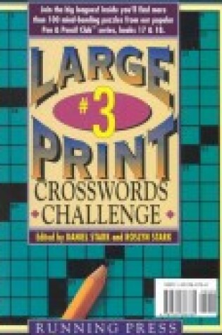 Cover of Large-Print Crosswords Challenge #3