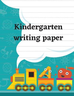 Book cover for Kindergarten writing paper