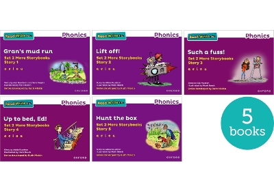 Book cover for Read Write Inc. Phonics: Purple Set 2 More Storybooks (Mixed Pack of 5)