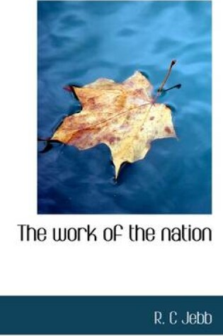 Cover of The Work of the Nation