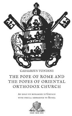 Book cover for The Pope of Rome and the Popes of Oriental Orthodox Church