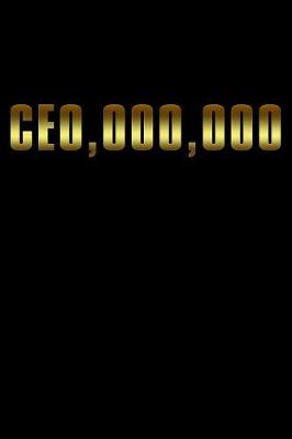 Book cover for Ceo,000,000