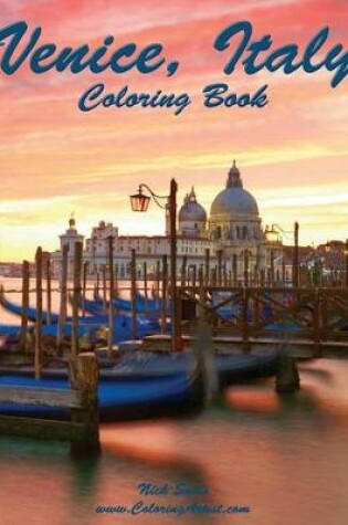 Cover of Venice, Italy Coloring Book