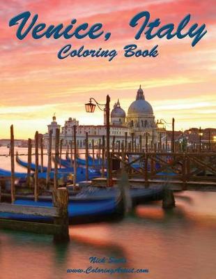 Cover of Venice, Italy Coloring Book