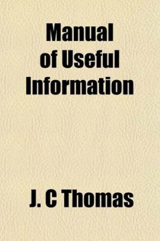 Cover of Manual of Useful Information