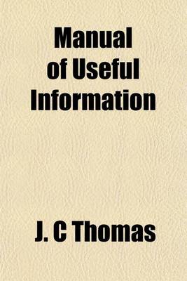 Book cover for Manual of Useful Information