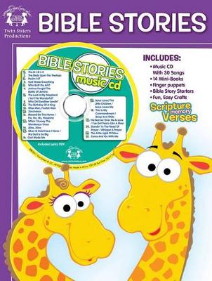 Book cover for Bible Stories 48-Page Workbook & CD