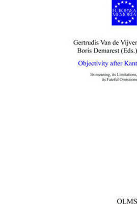 Book cover for Objectivity after Kant