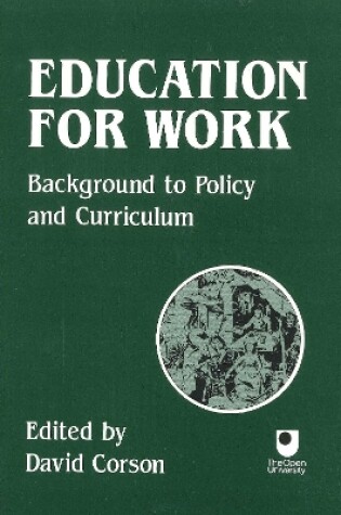 Cover of Education for Work