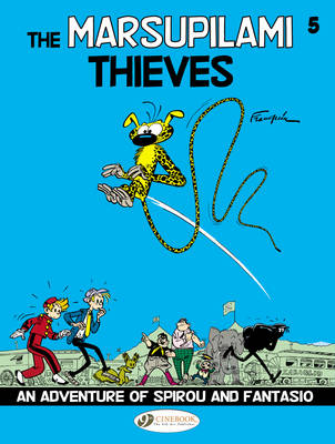 Book cover for Spirou & Fantasio 5 -The Marsupilami Thieves