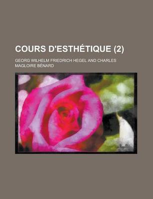 Book cover for Cours D'Esthetique (2)