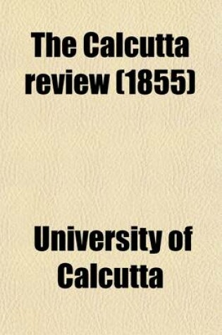 Cover of The Calcutta Review (Volume 24)