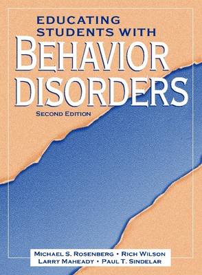 Book cover for Educating Students with Behavior Disorders