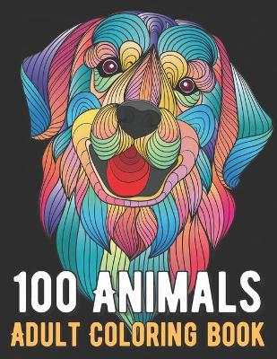 Cover of 100 Animals Coloring Book