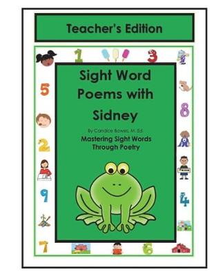 Book cover for Sight Word Poems with Sidney Teacher's Edition