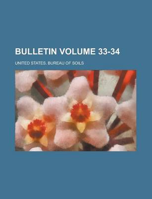 Book cover for Bulletin Volume 33-34