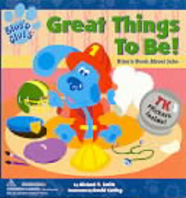 Book cover for Great Things to be! Blue's Book about Jobs